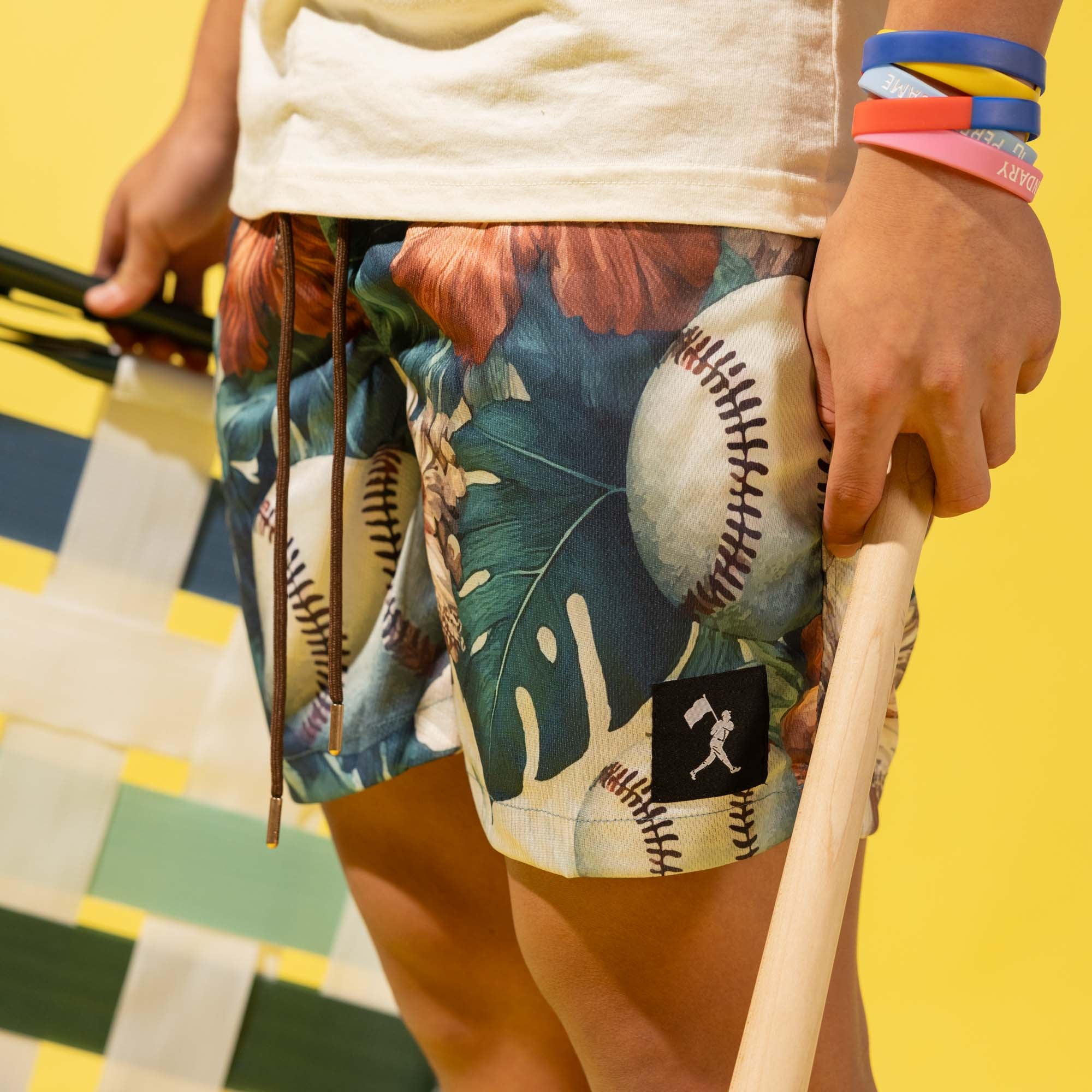 Aloha Ball Diamond Air Mesh Shorts - Image 7