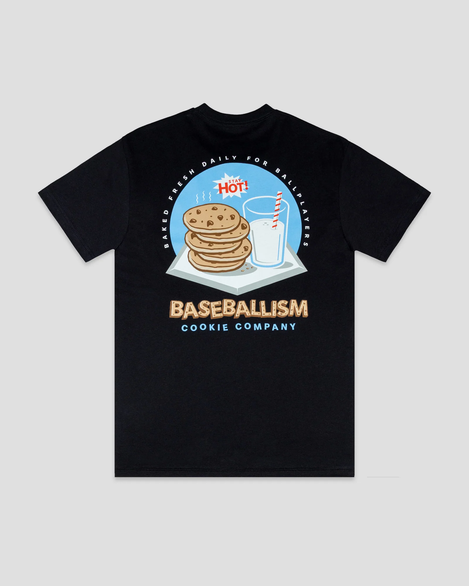 Cookies & Milk T-Shirt - Black
