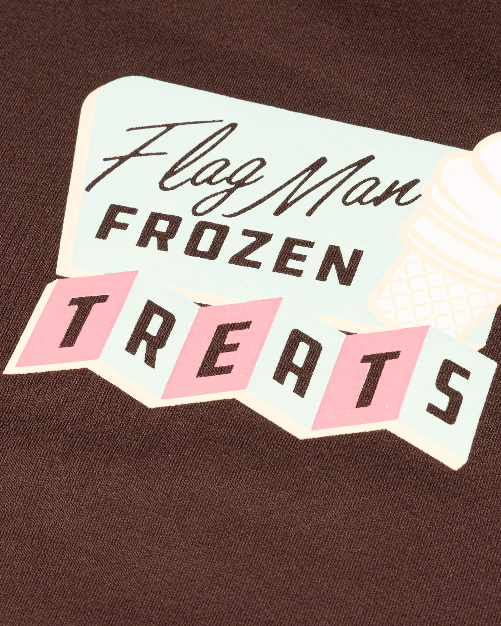 Frozen Treats Ice Cream Sundae Hoodie (Chocolate) - Youth - Image 3