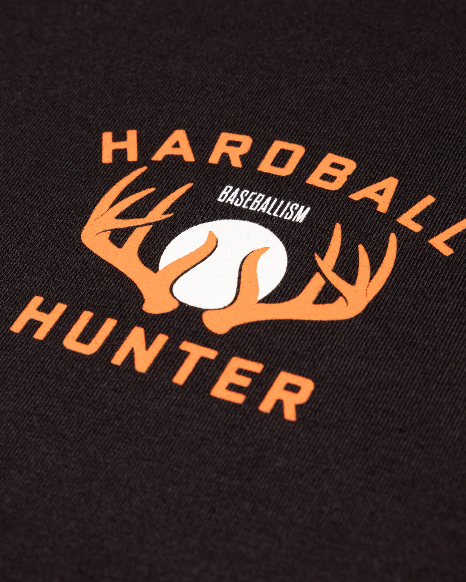 Hardball Hunter Antlers T-Shirt - Black - Image 3