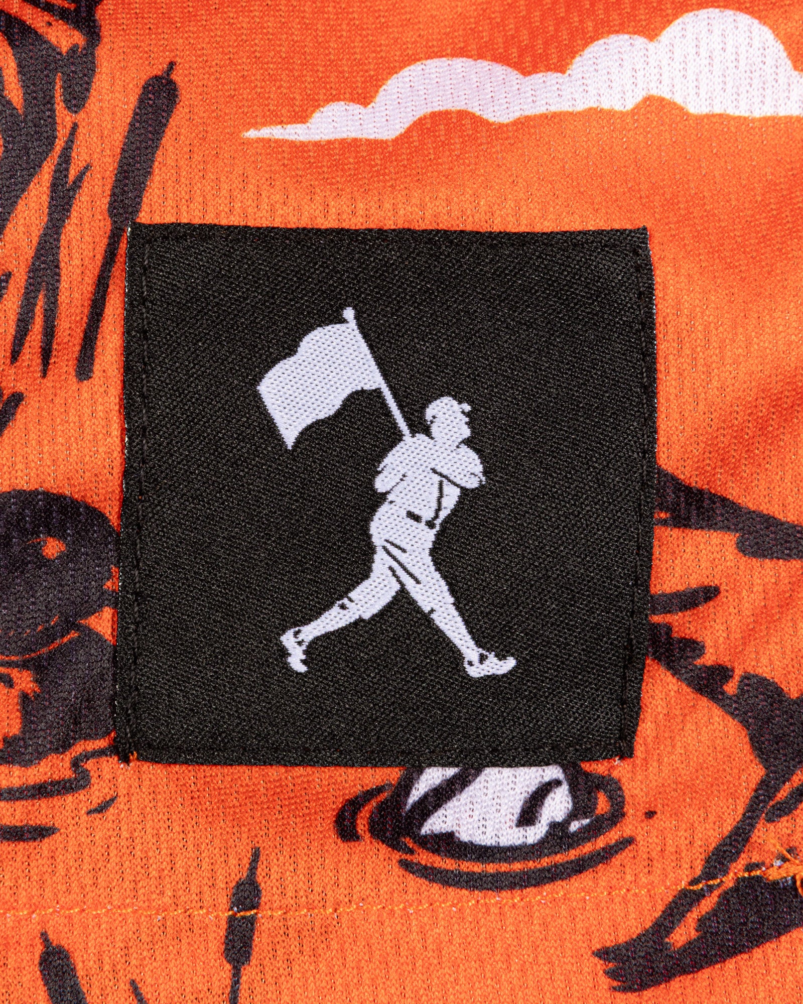 Hardball Hunter Diamond Air Mesh Shorts (Blaze Orange) - Youth - Image 4