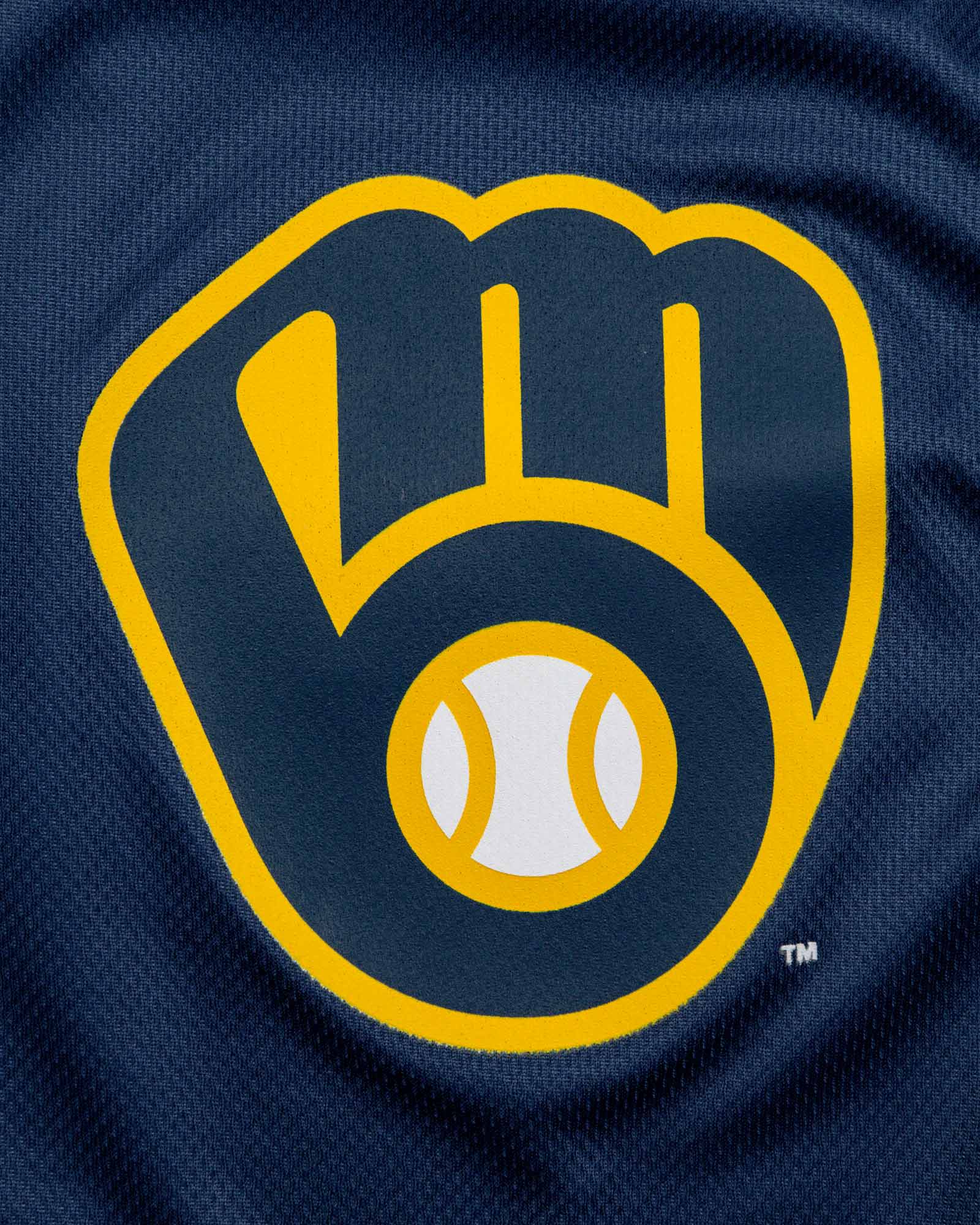 Home Away Diamond Air Youth Mesh Shorts - Milwaukee Brewers - Image 3