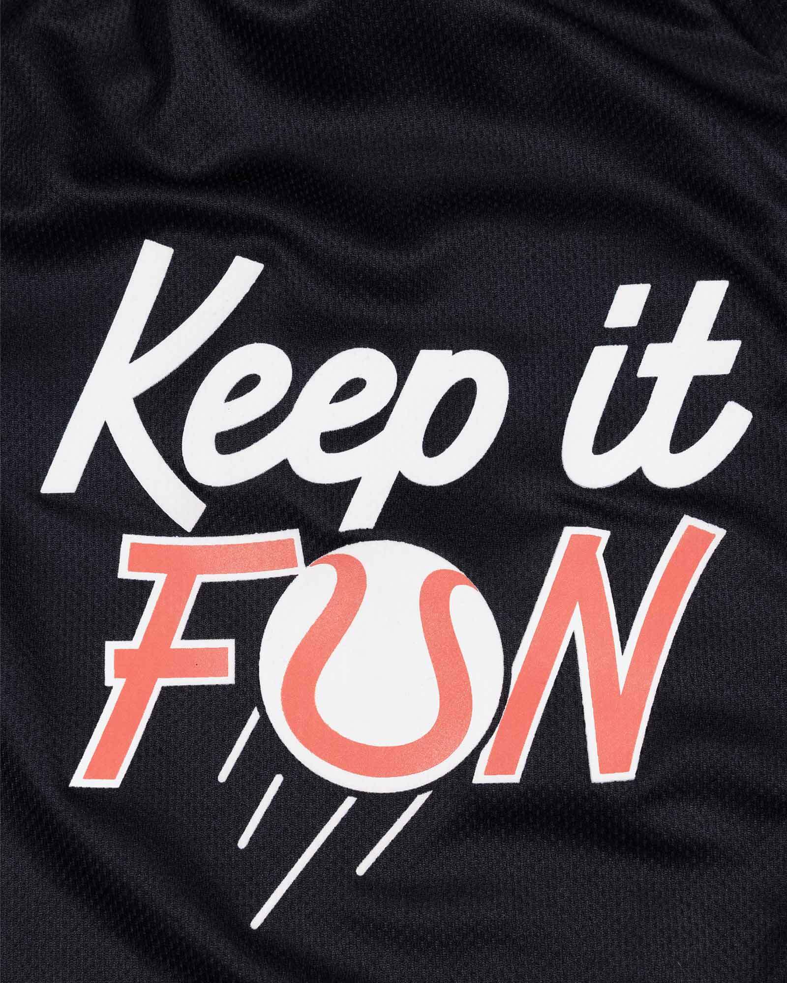 Keep It Fun Diamond Air Youth Mesh Shorts (Black) - Baseballism x Austin Schultz - Image 4