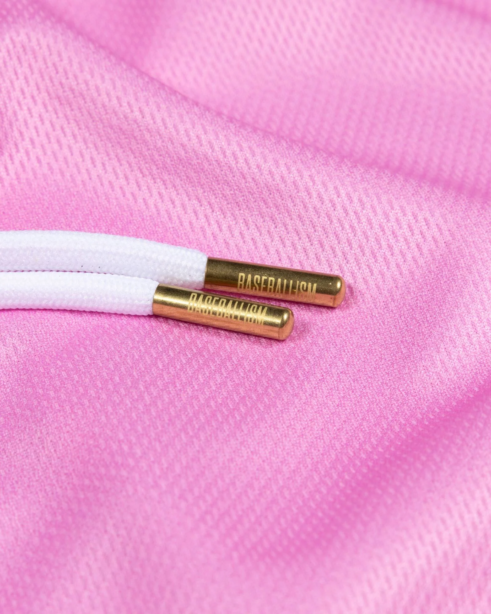 Keep It Fun Diamond Air Youth Mesh Shorts (Pink) - Baseballism x Austin Schultz - Image 3