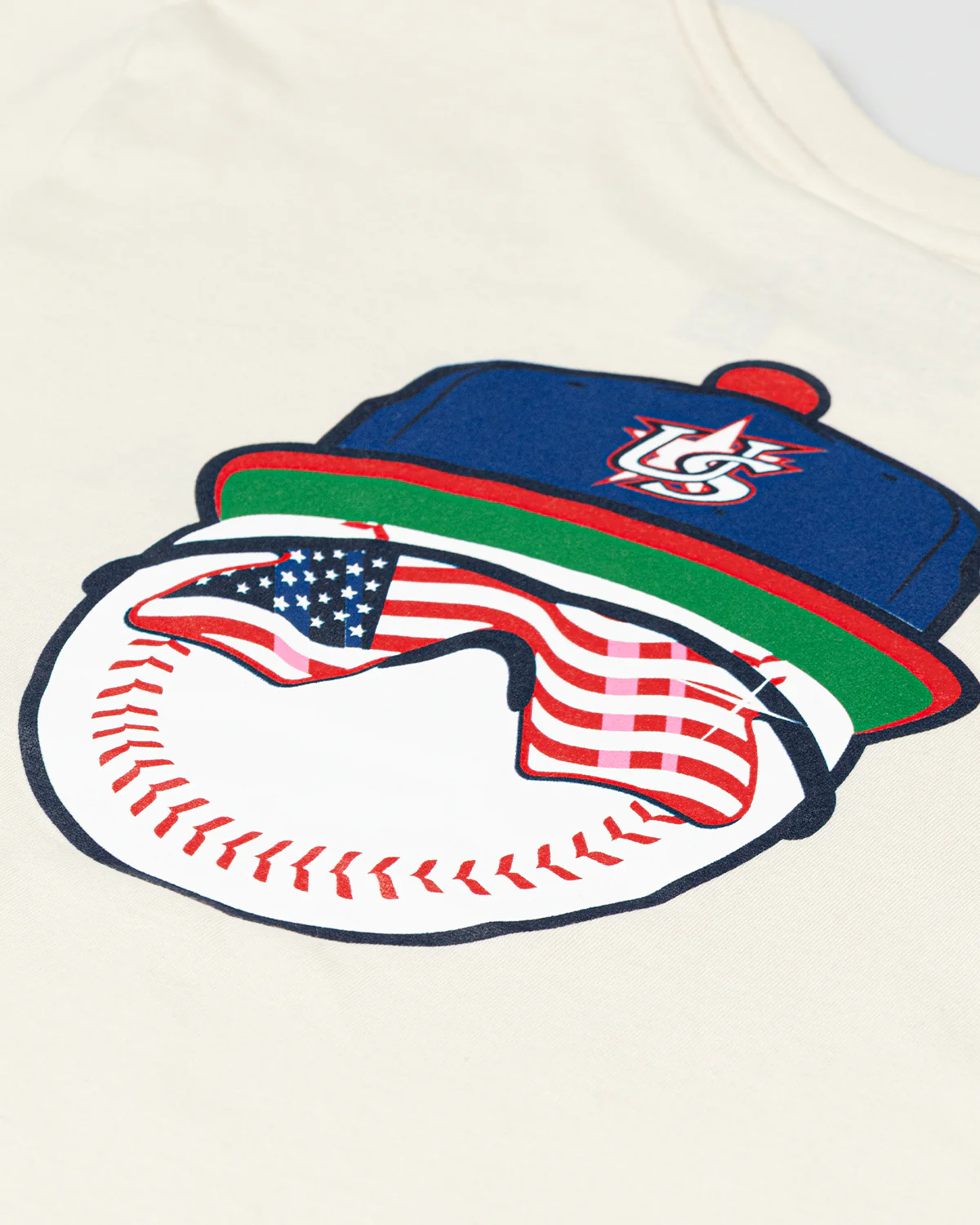 Yuvi Happy Place T-Shirt - Baseballism x USA Baseball - Image 4